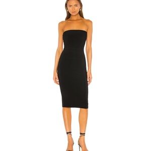 Norma Kamali strapless dress